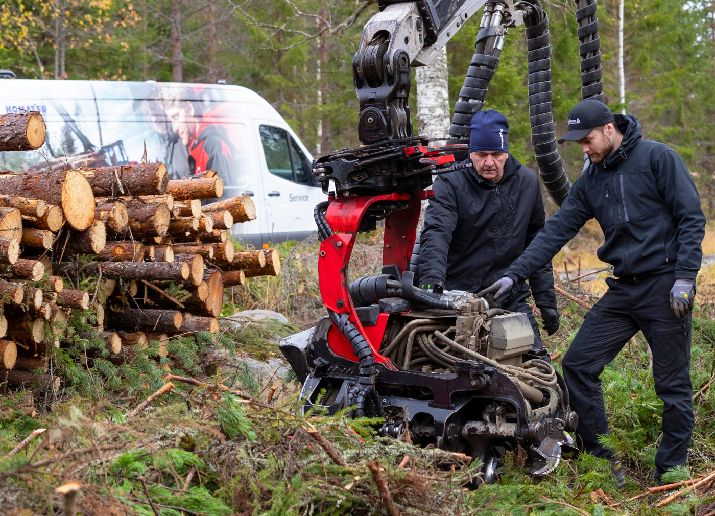 Maintenance service Komatsu
