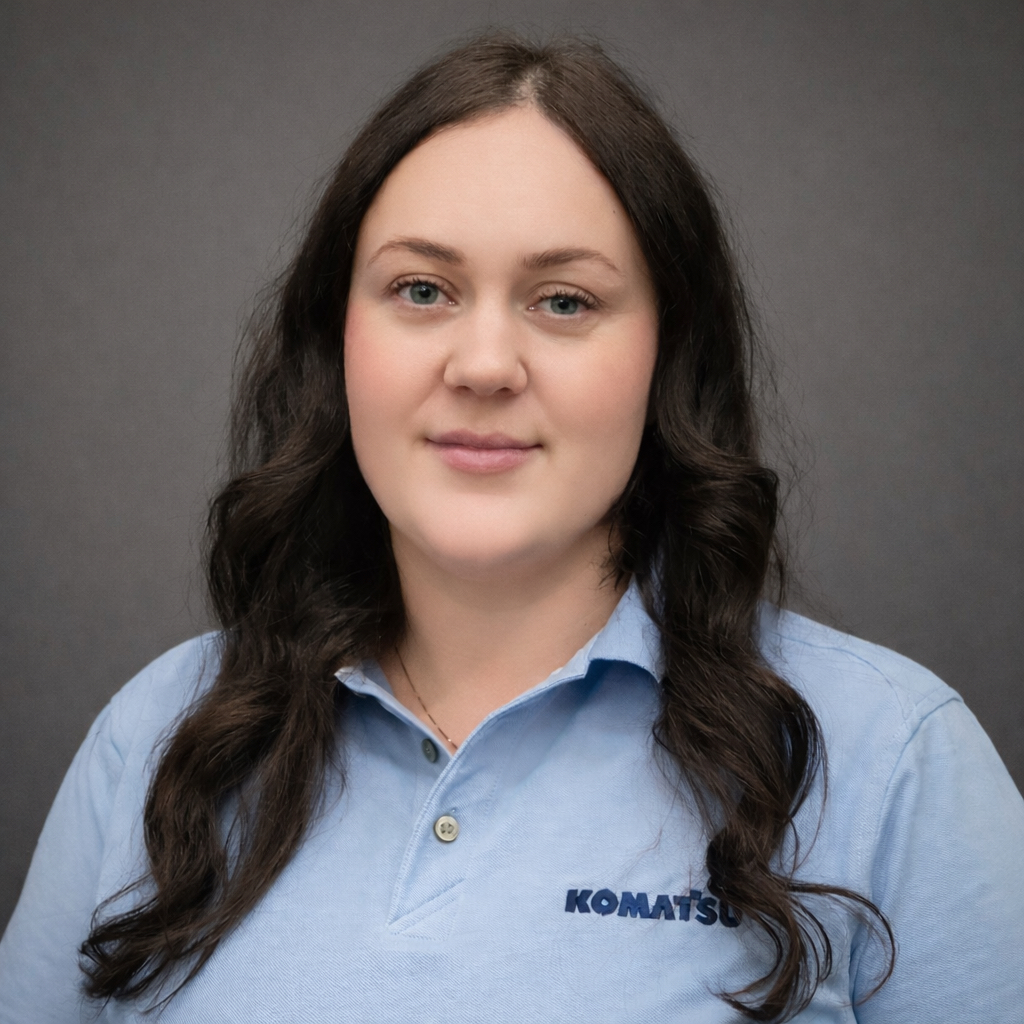 Ida Johansson Platschef Komatsu Forest Skellefteå