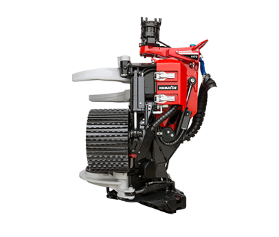 Aggregat Komatsu S172 med vit bakgrund